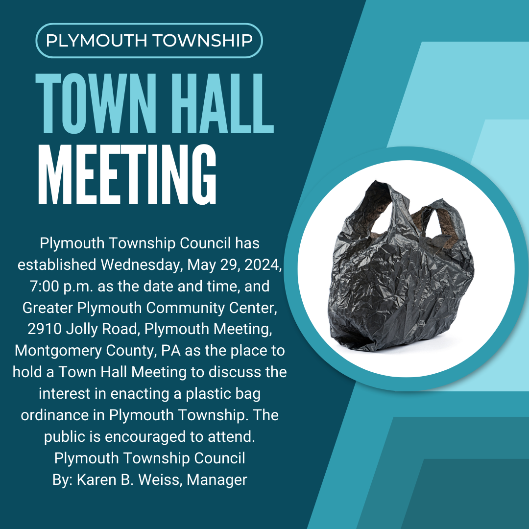 Town Hall - Plastic Bag Ordinance